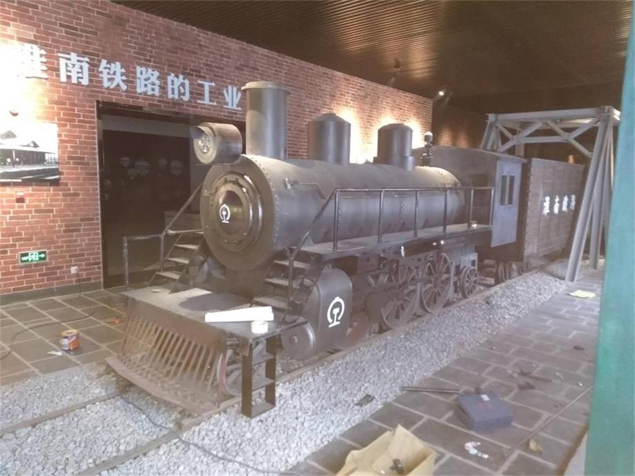 依安县蒸汽火车模型